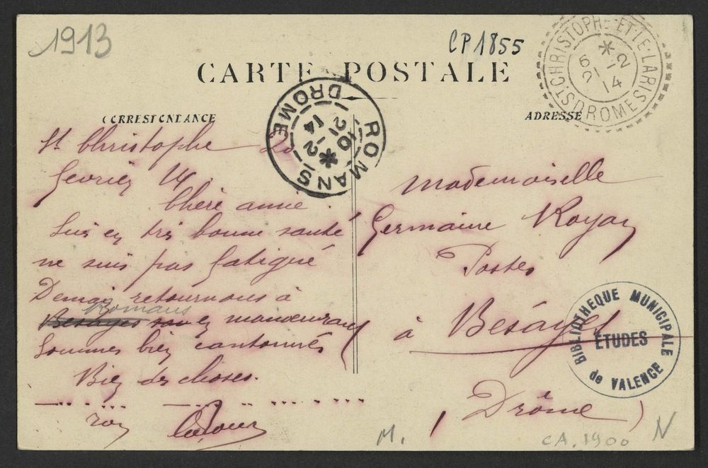 St-Christophe-le-Laris (Drôme) - Rue principale