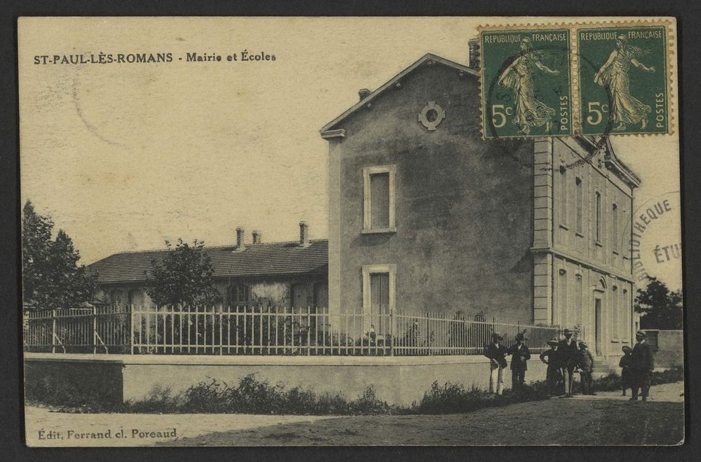 St-Paul-lès-Romans - Mairie et Ecoles