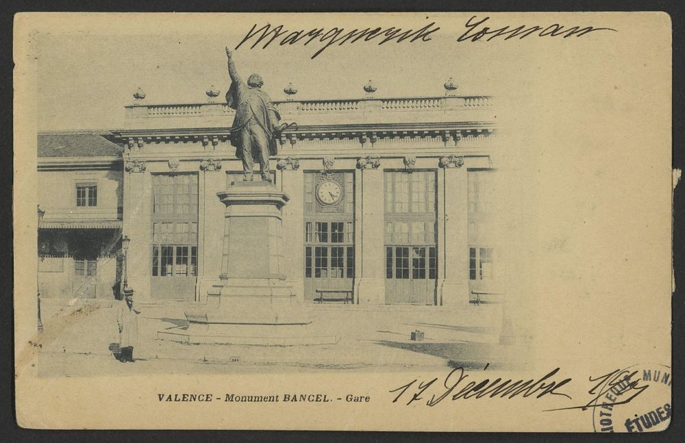 Valence - Monument Bancel - Gare