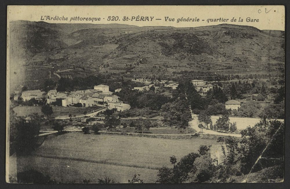 St-Péray - Vue générale - quartier de la Gare