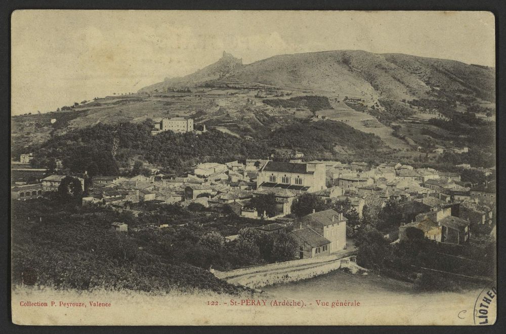 St-Péray (Ardèche). - Vue générale