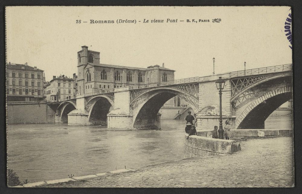 Romans (Drôme) - Le vieux Pont