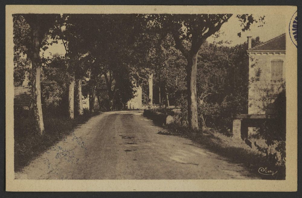 Chateauneuf-de-Galaure (Drôme) - Avenue de la Galaure