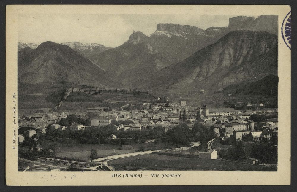 Die (Drôme) - Vue générale