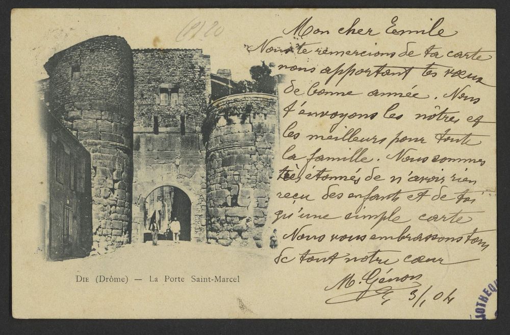 Die (Drôme) - La Porte Saint-Marcel