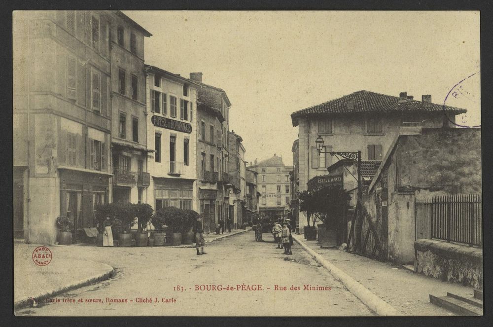 Bourg-de-Péage. - Rue des Minimes