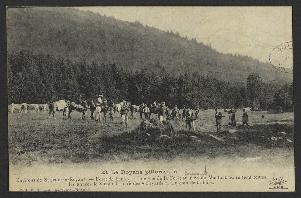 Environs de St-Jean-en-Royans - Forêt de Lente