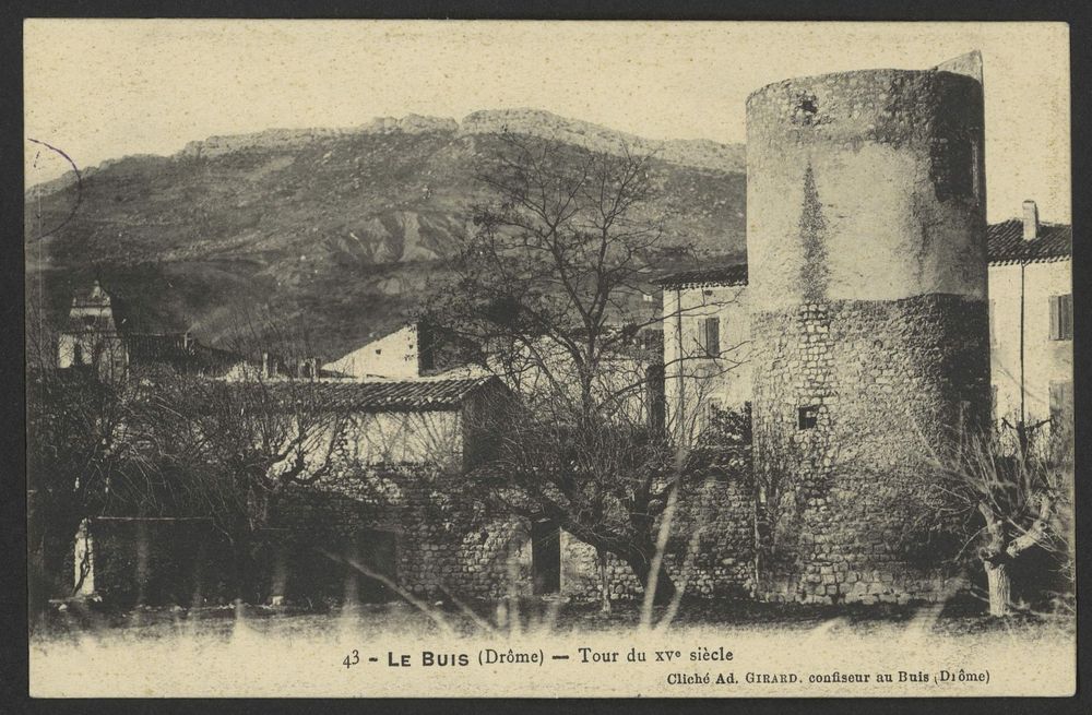 Le Buis (Drôme) - Tour du XVe siècle