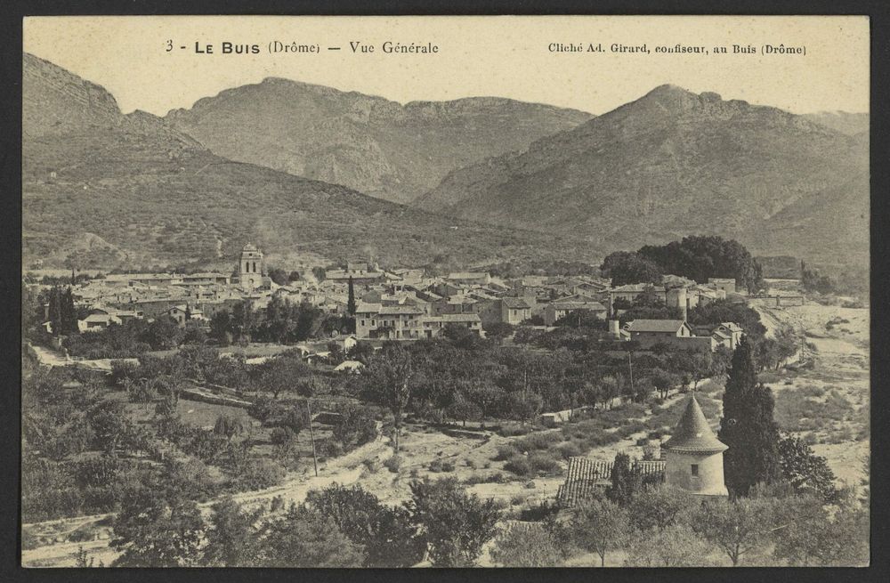 Le Buis (Drôme) - Vue générale