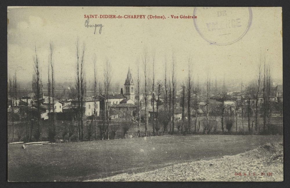 Saint-Didier-de-Charpey (Drôme). - Vue Générale