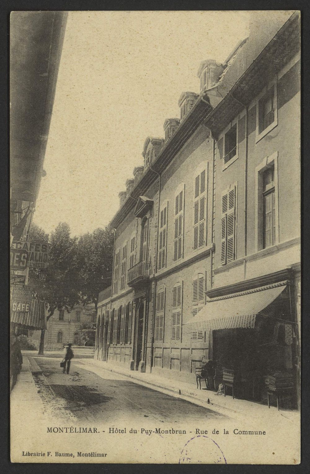 Montélimar - Hôtel du Puy-Montbrun - Rue de la Commune