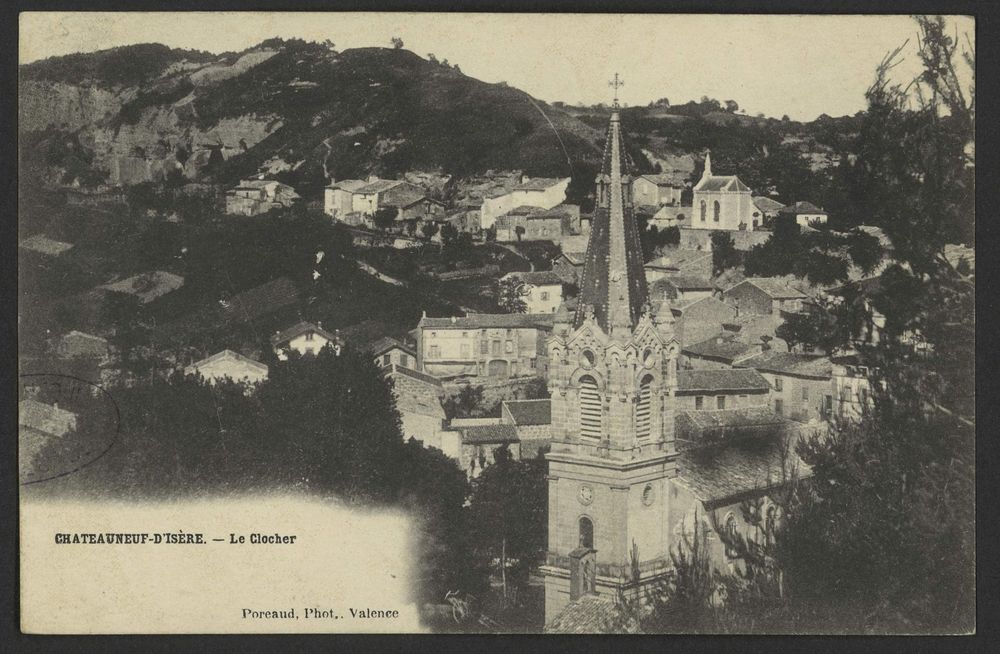 Chateauneuf d'Isère. - Le Clocher