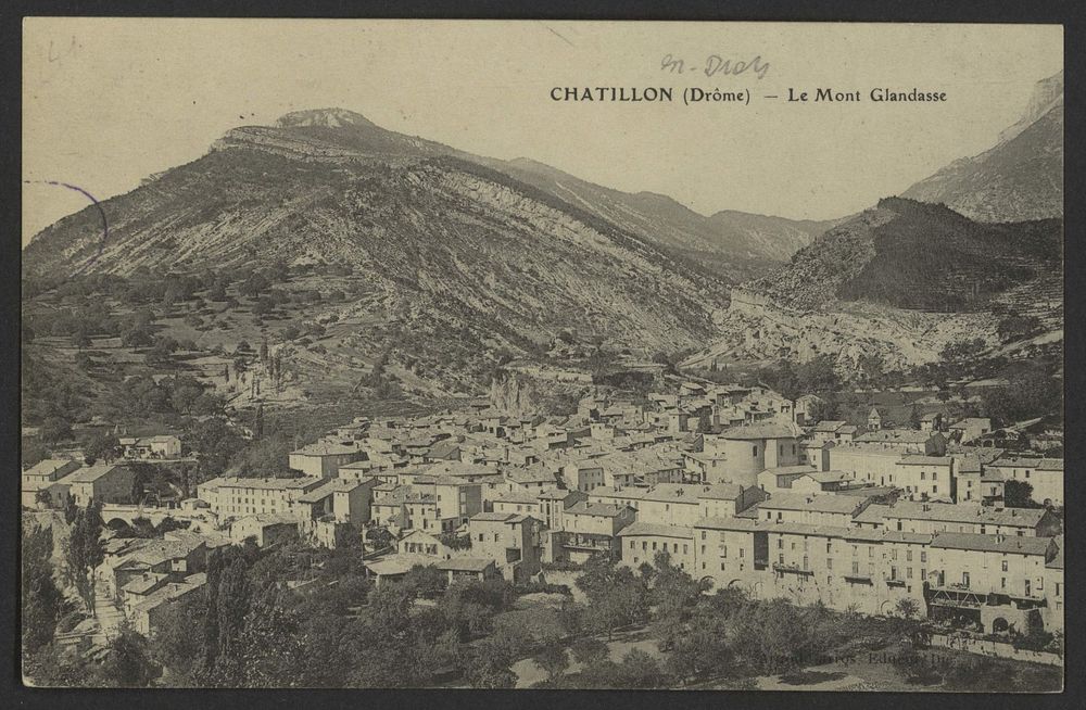 Chatillon (Drôme) - Le Mont Glandasse