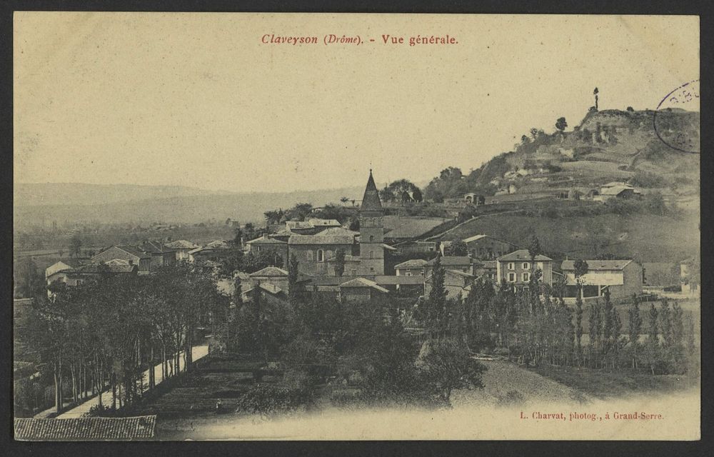 Claveyson (Drôme). - Vue générale