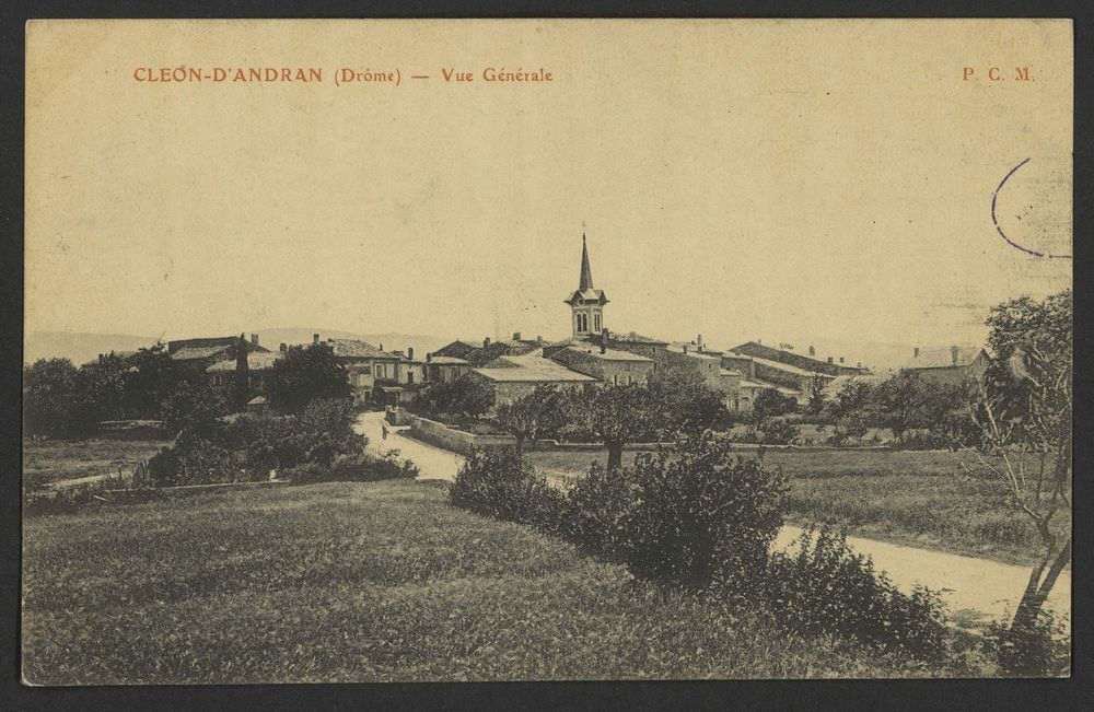 Cleon-D'andran (Drôme) - Vue Générale