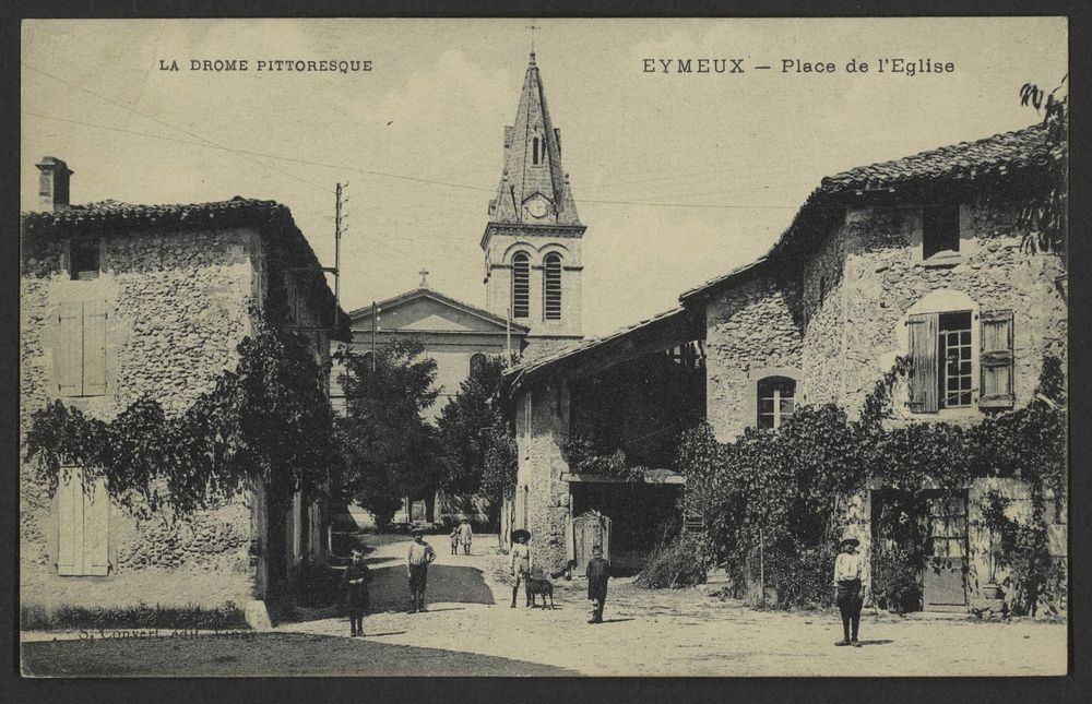 Eymeux - Place de l'Eglise