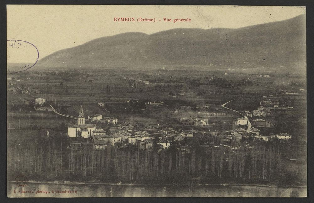 Eymeux (Drôme). - Vue générale