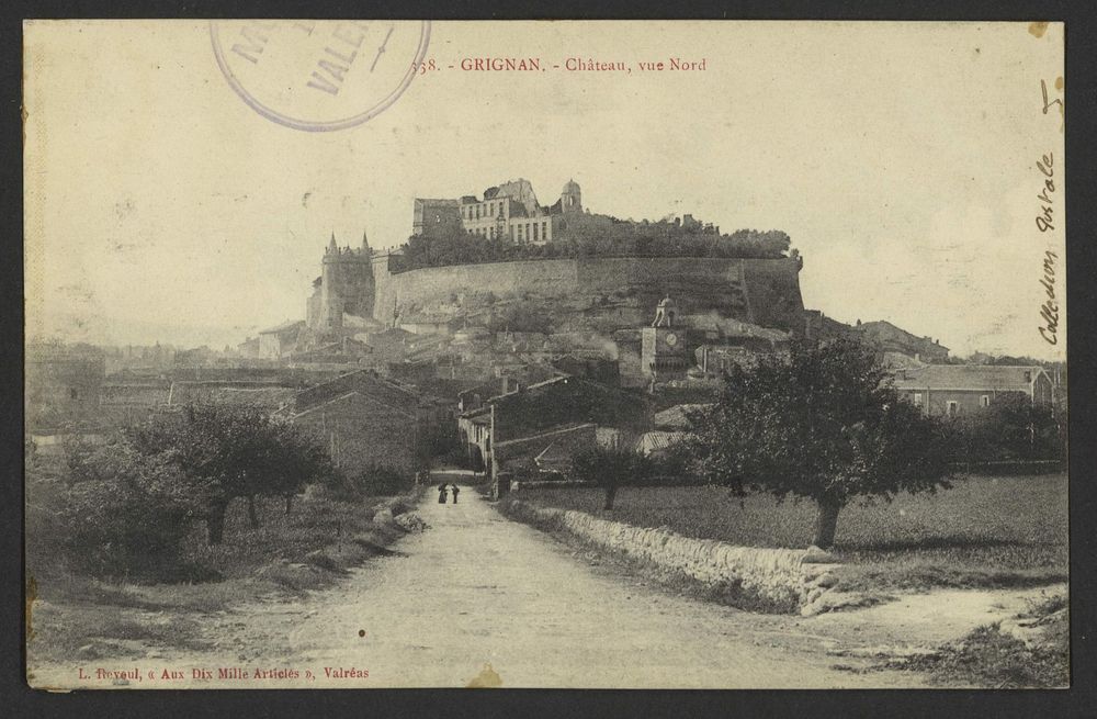 Grignan. - Château, vue Nord