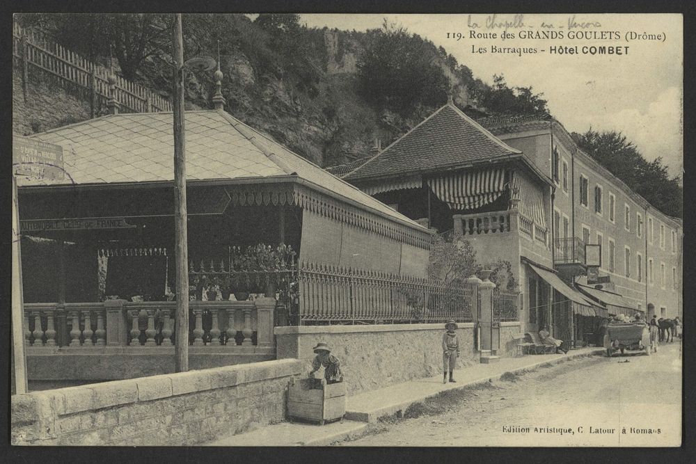 Route des Grands Goulets (Drôme) - Les Baraques - Hôtel Combet