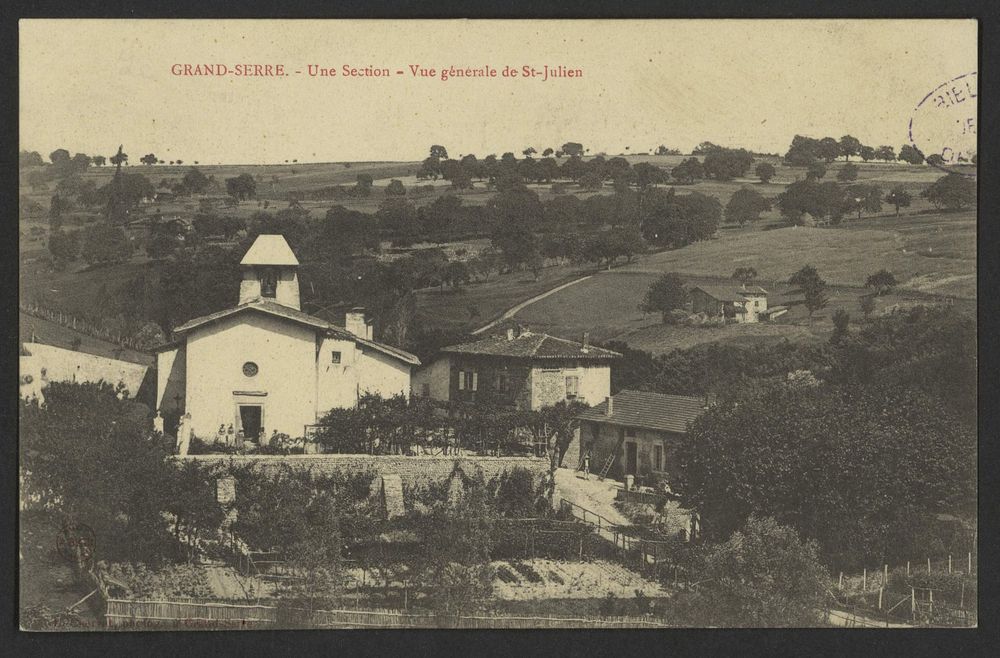 Grand-Serre - Une section - Vue générale de St-Julien