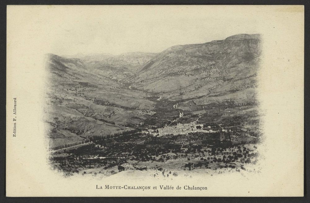 La Motte-Chalançon et vallée de Chalançon