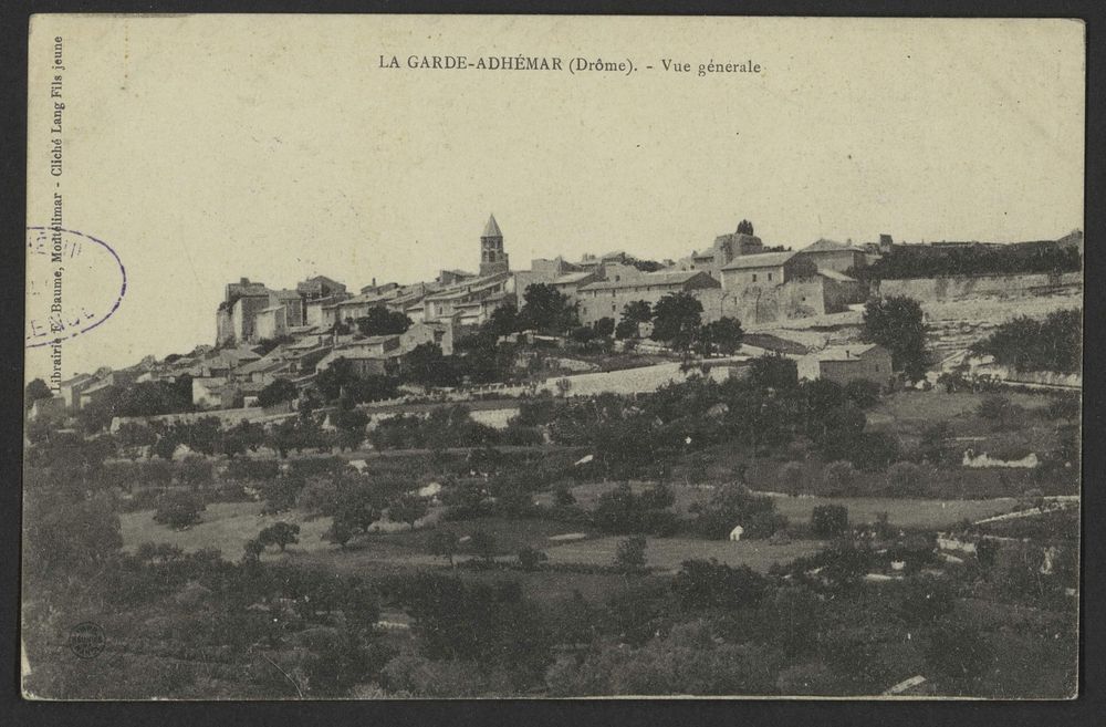 La Garde-Adhémar (Drôme) - Vue générale