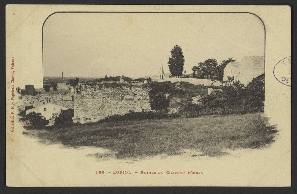 Loriol - Ruines du château féodal