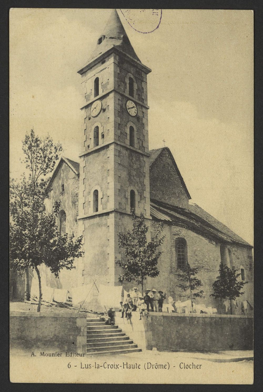 Lus-la-Croix-Haute (Drôme) - Clocher