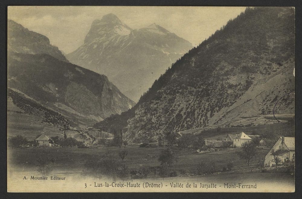 Lus-la-Croix-Haute (Drôme) - Vallée de la Jarjatte - Mont-Ferrand