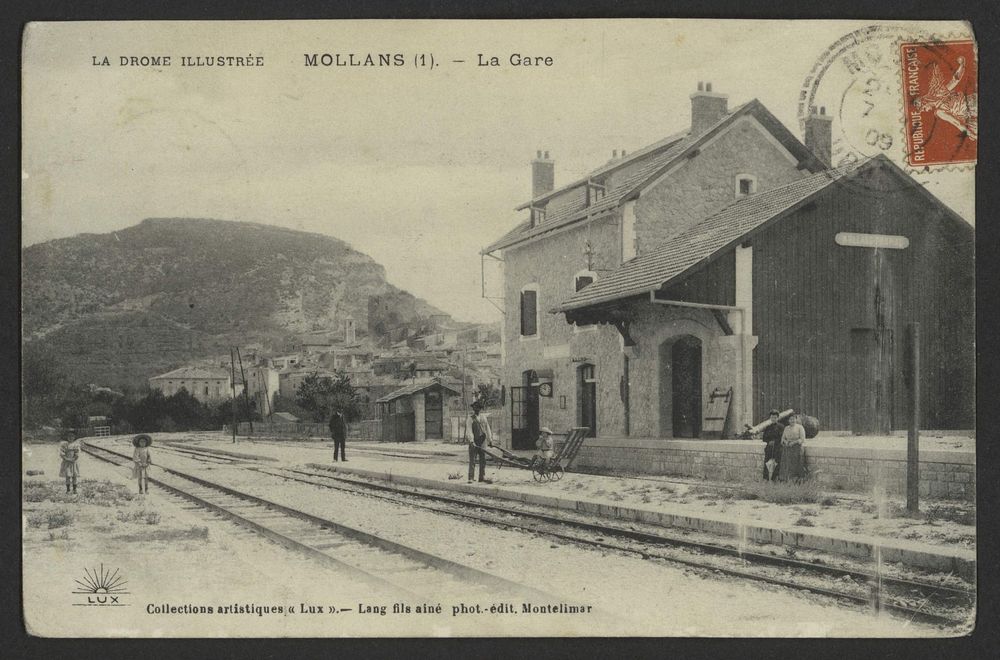 Mollans - La Gare
