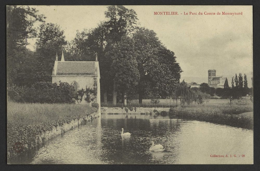 Montélier - Le parc du comte de Monteynard