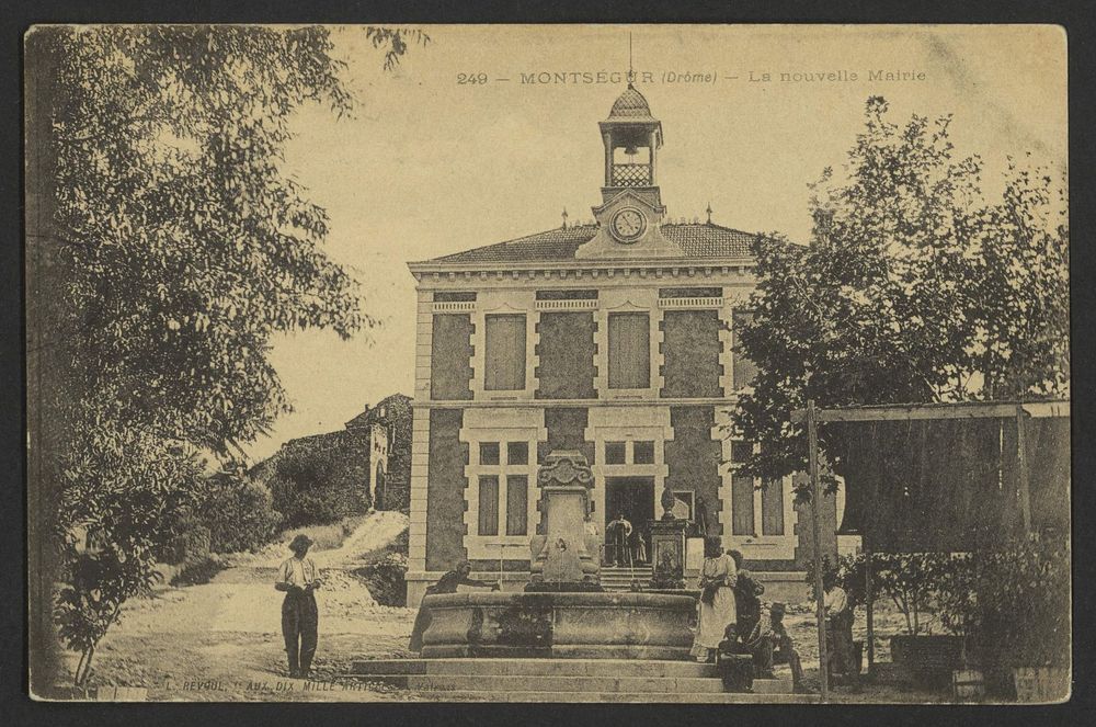 Montségur (Drôme) - La nouvelle mairie