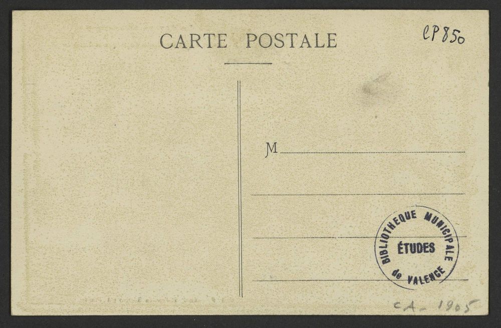 Environs de St-Jean-en-Royans. Oriol-en-Royans - Vue générale. En bas et à gauche usine électrique et laiterie