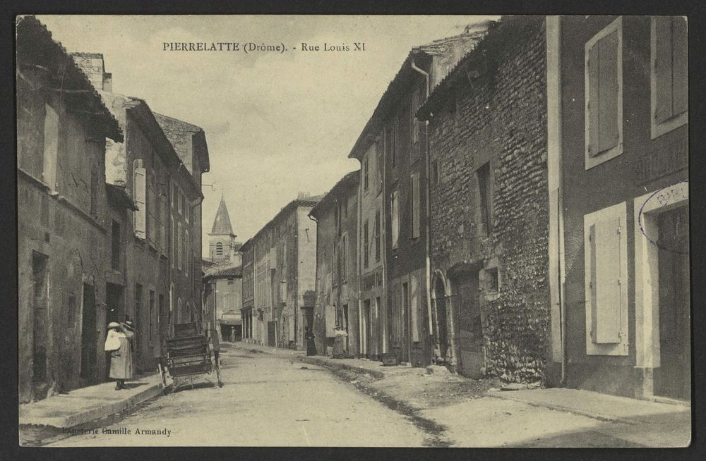 Pierrelatte (Drôme) - Rue Louis XI