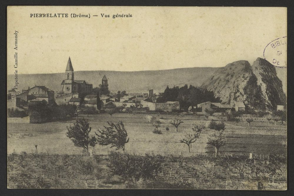 Pierrelatte (Drôme) - Vue générale