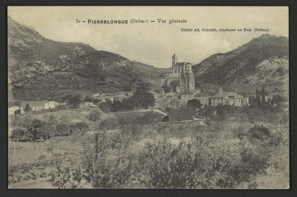 Pierrelongue (Drôme) - Vue générale