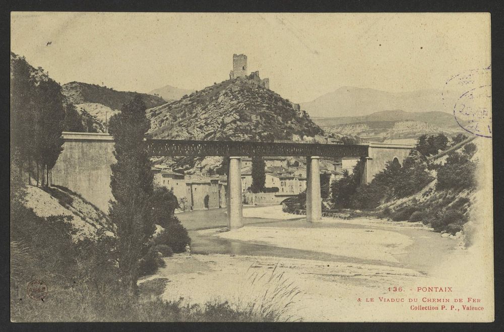 Pontaix - Le viaduc du chemin de fer