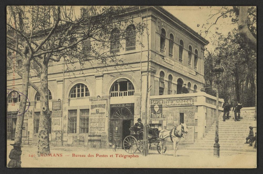 Romans - Bureau des Postes et Télégraphes