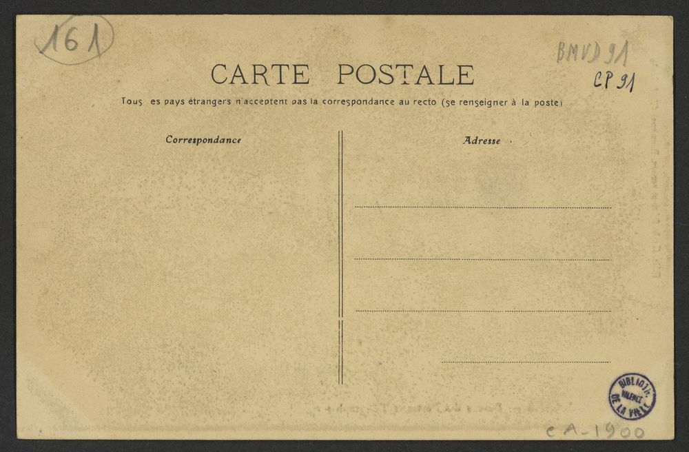 Romans - Bureau des Postes et Télégraphes