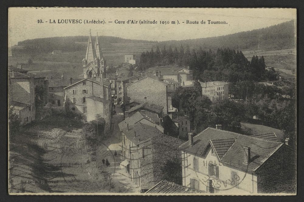 La Louvesc (Ardèche). - Cure d'Air (altitude 1050 m.)