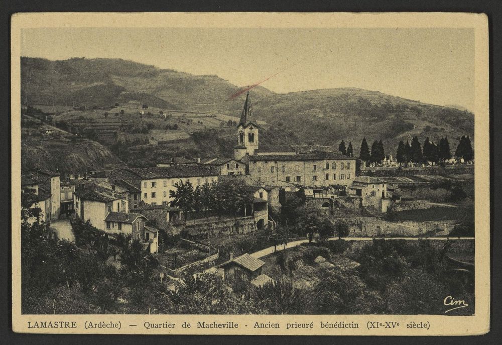 Lamastre (Ardèche) - Quartier de Macheville