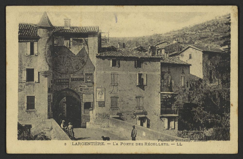 Largenrière. - La Porte des Récollets