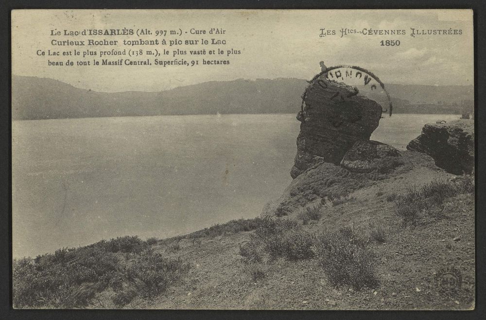 Le Lac d'Issarles (Alt. 997 m. ) - Cure d'Air