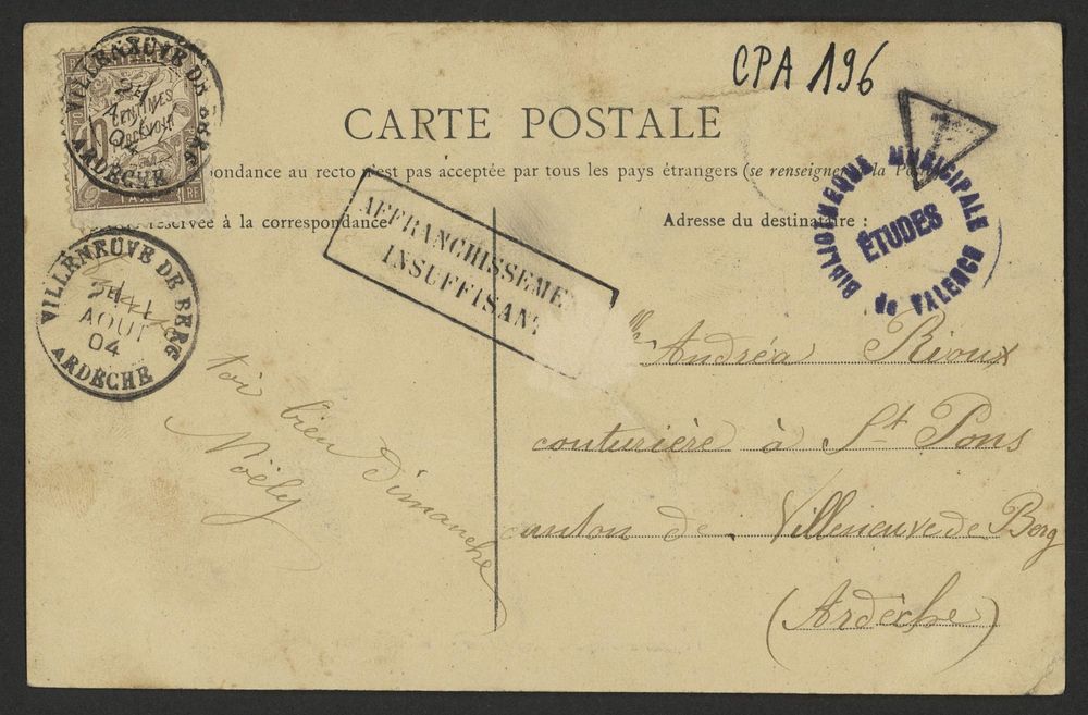 La Violette (Ardèche) - Rue Principale