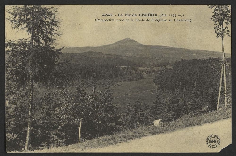 Le Pic de Lizieux (Alt. 1395 m.)