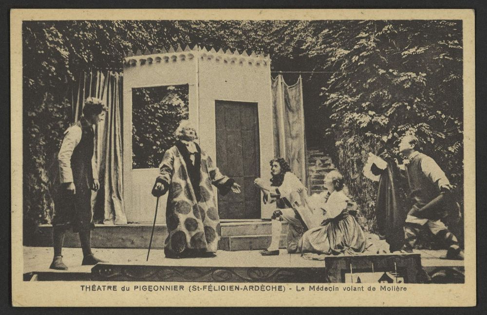 Théâtre du Pigeonnier (St-Félicien-Ardèche) - Le Médecin volant de Molière