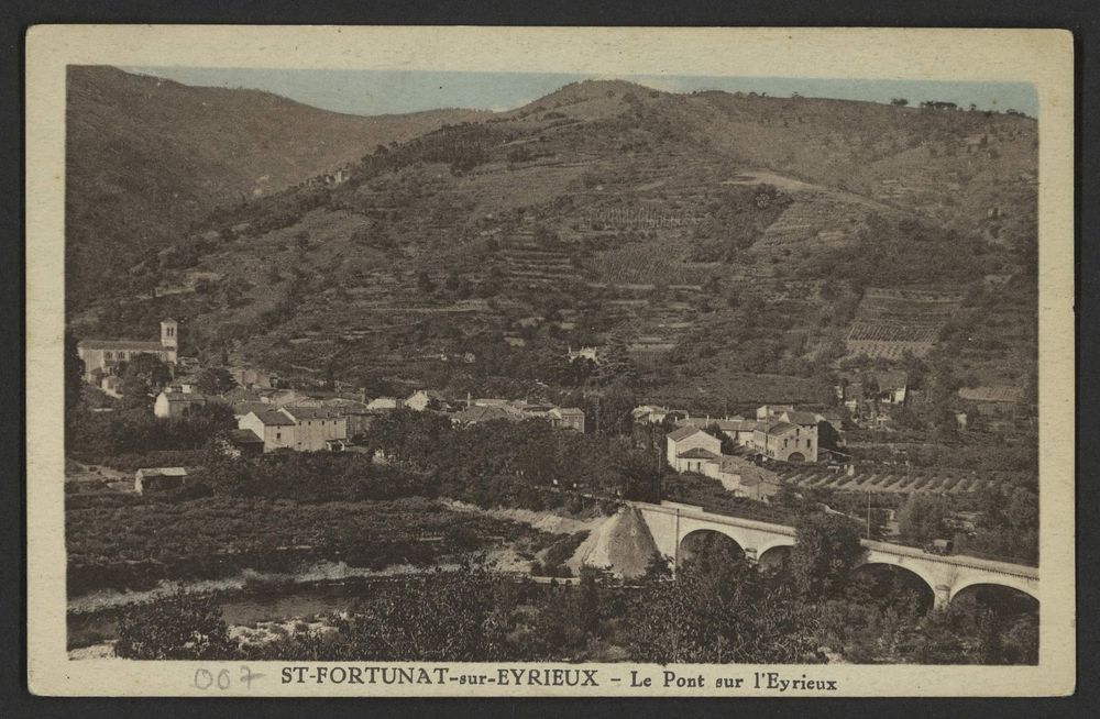 St-Fortunat-sur-Eyrieux - Le Pont sur l'Eyrieux