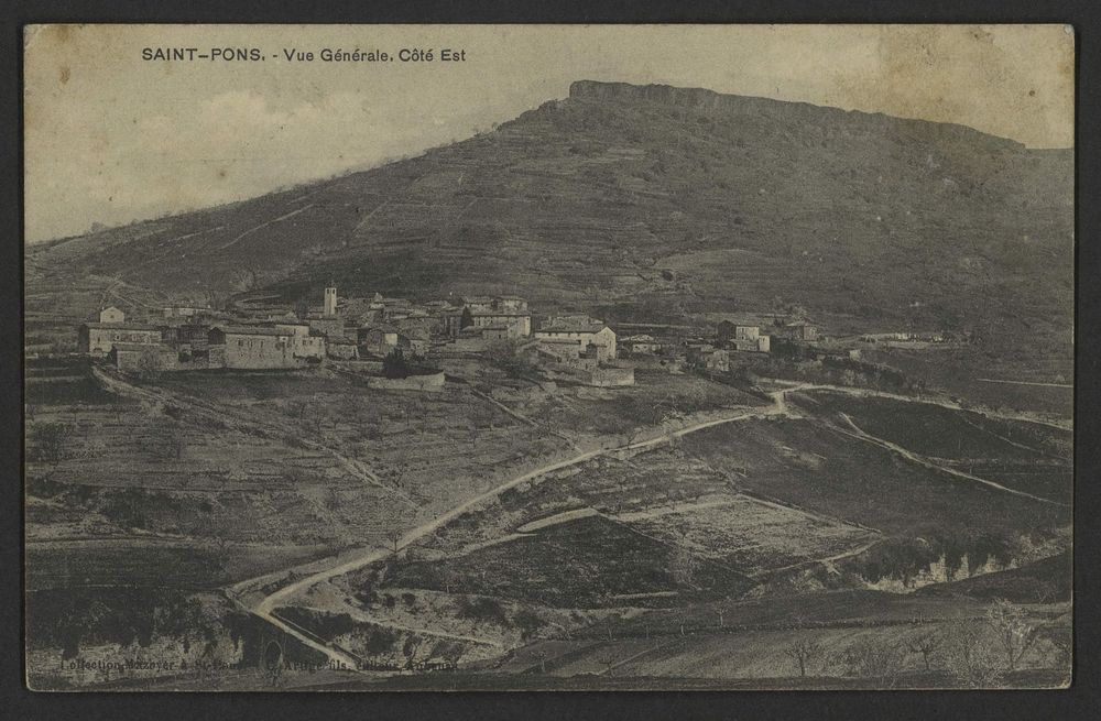 Saint-Pons. - Vue générale. Côté Est