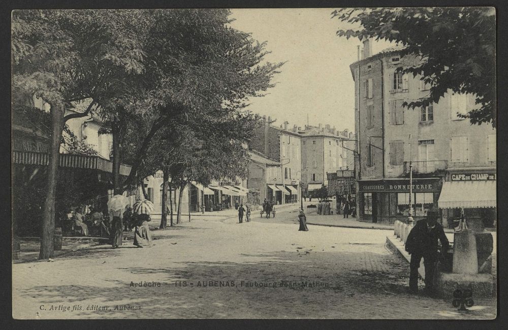 Aubenas, Faubourg Jean Mathon