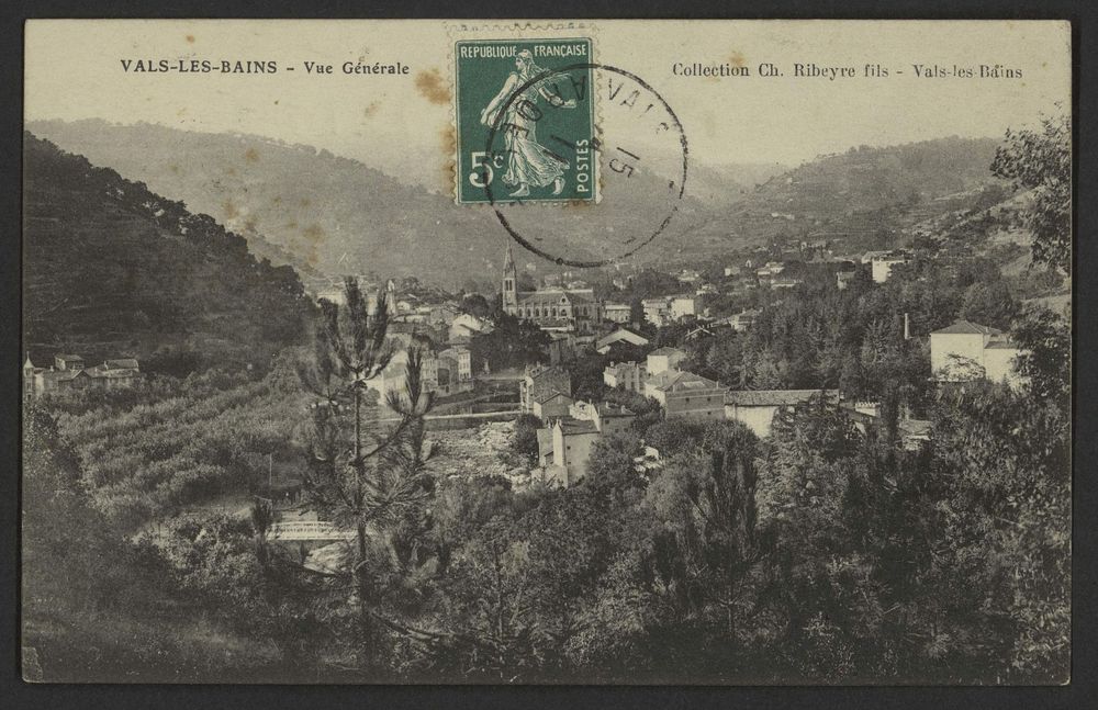 Vals-les-Bains - Vue Générale